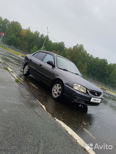 Hyundai Accent 1.5 МТ, 2005, 268 000 км