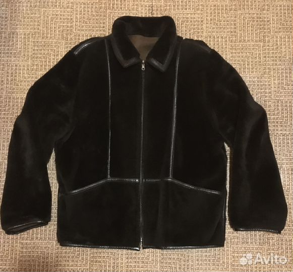 Дубленка натуральная мужская 54 56