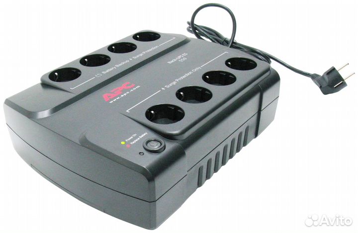 Ибп APC Back-UPS ES BE550-RS + новый аккумулятор