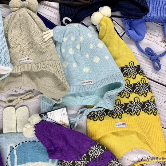 Шапки Kerry зима шерсть мериносов на выбор новые