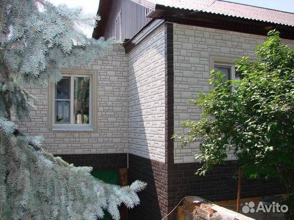 Фасадные панели Docke Burg, 946х445 мм, темный