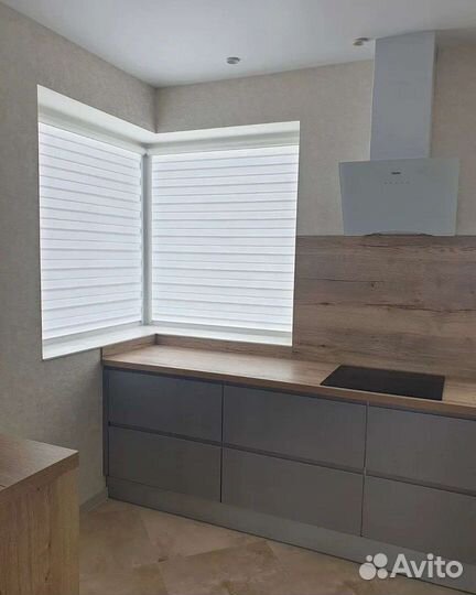 Рулонные шторы зебра