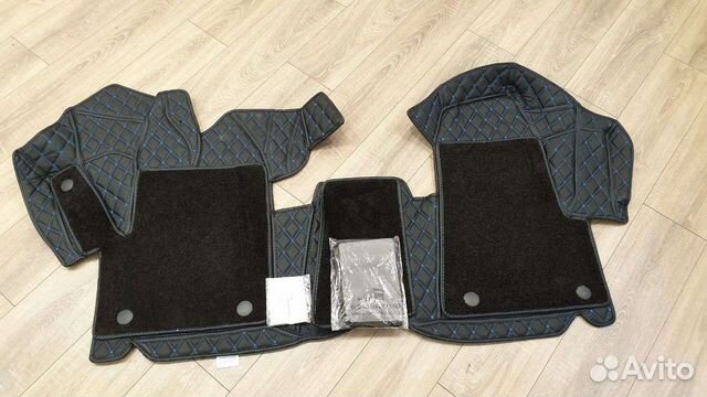 3d коврики из экокожи Ford Transit 8 с 2014