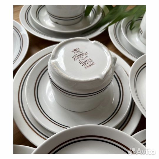 Кофейное трио Rorstrand 1960-е Швеция