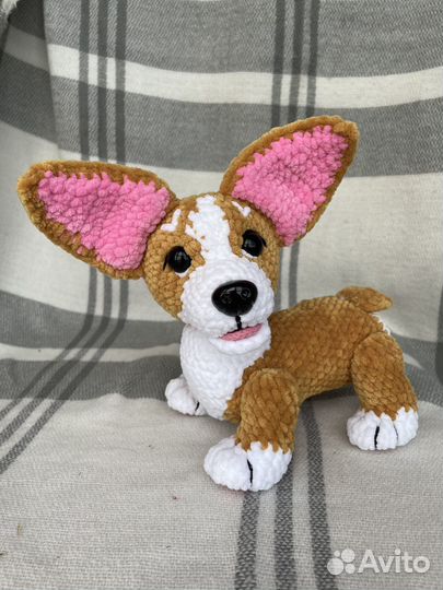 Игрушка ручной работы корги