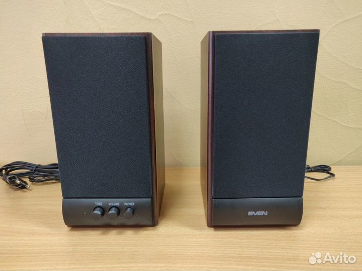 Колонки активные Sven SPS-609, 10W