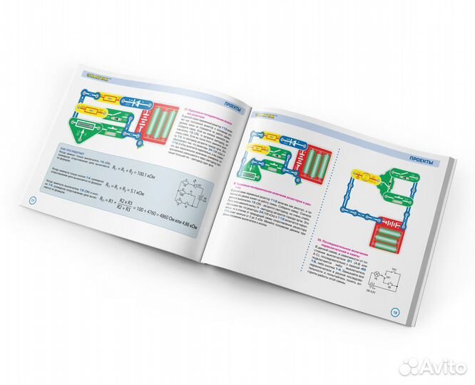 Электронный конструктор Знаток 118 схем