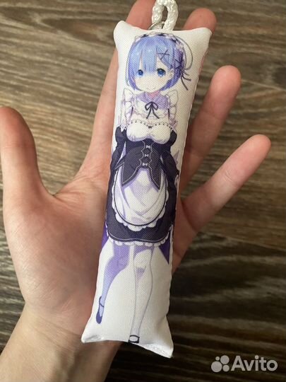 Подушка дакимакура с Рем