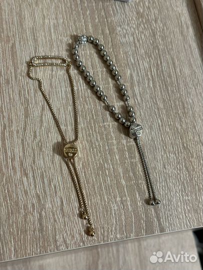 Бижутерия guess браслет серьги