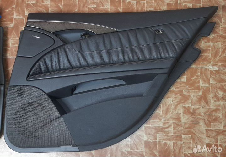 Дверные карты задние (комплект) mercedes w211
