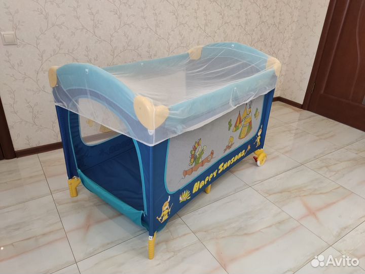 Манеж- кровать Jetem C1 Happy Indians