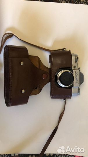 Пленочный фотоаппарат зенит 3м и фед2