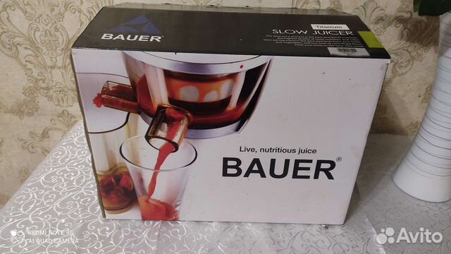 Bauer шнековая соковыжималка