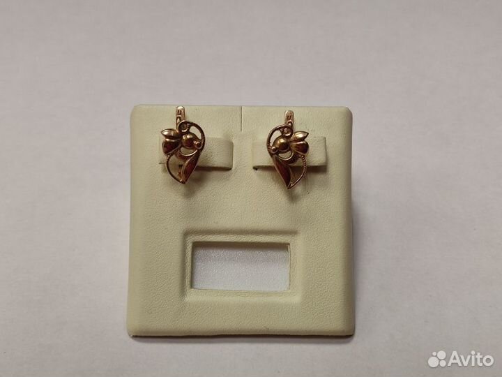 Серьги 585 пробы, р.0