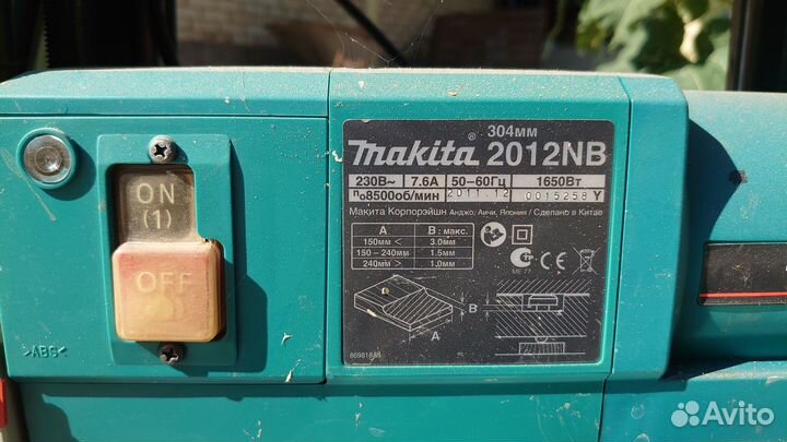 Рейсмус Makita 2012 NB