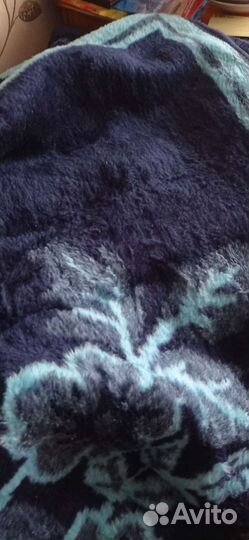 Двусторонний плед покрывало