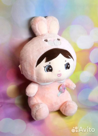 Девочка Зайка мягкая игрушка