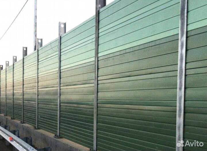 Шумозащитные экраны, заборы быстрого монтажа