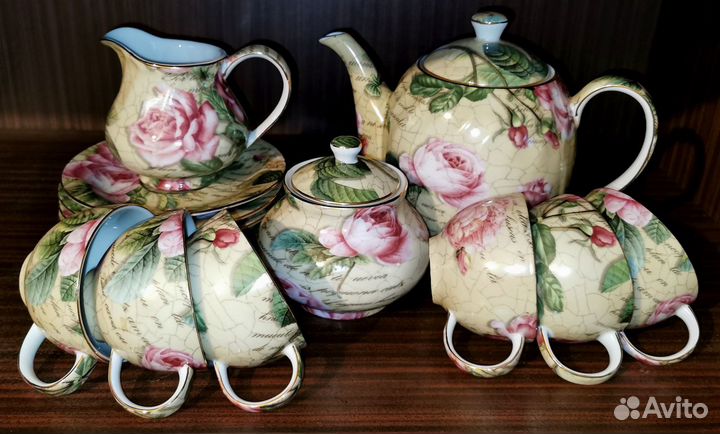 Сервиз чайный, чашки, чайная пара