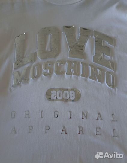 Moschino Платье Футболка длинное 50 р