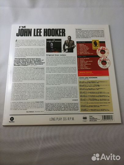 John Lee Hooker - I'm John Lee Hooker (LP)