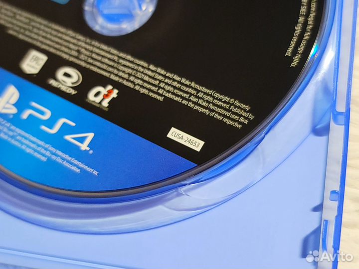 PS4 PS5. Alan Wake Remastered. Возможен обмен