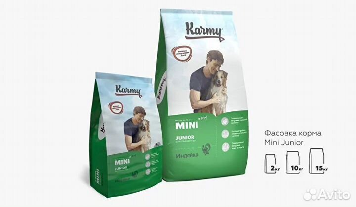 Корм для щенков мелких пород