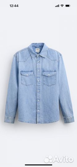 Мужская рубашка zara