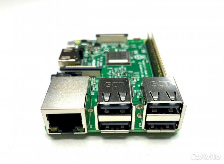 Мини пк raspberry Pi 3 Model B, lpddr2 1гб