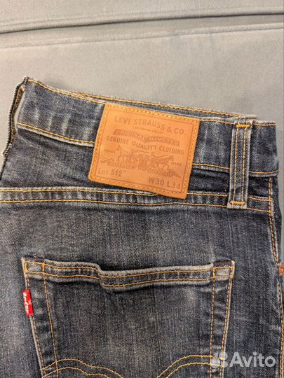 Джинсы Levis 512, 510