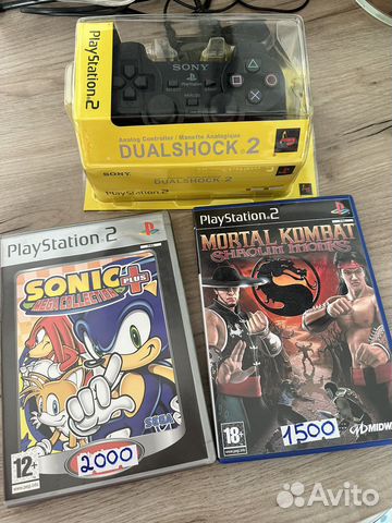 Джостик ps2 и диски