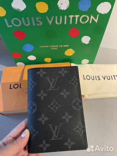 Обложка для паспорта louis vuitton оригинал