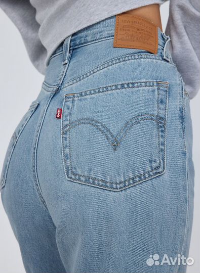 Джинсы Levis high loose p.25