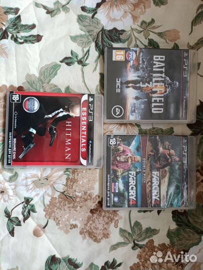 Игры для PS3 (hitman,farcry,battlefield )