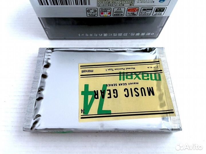 Аудиокассета Maxell Music Gear MG-1 74 - 2000 г