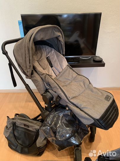 Детская коляска Cybex Priam 2 в 1 с дополнениями