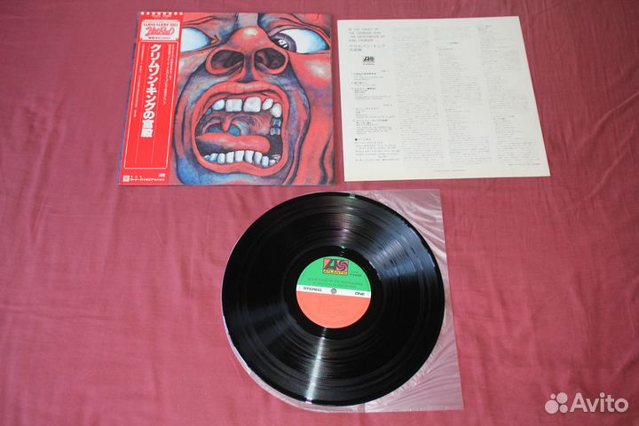 King Crimson редкие пластинки japan original