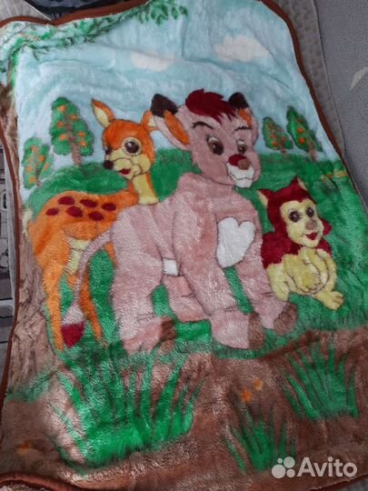 Детский плед