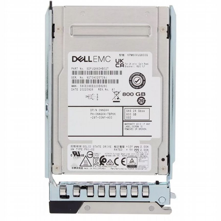 [NNGV4] Жесткий Диск Dell 800gb Sas 2,5" Ssd Nngv4
