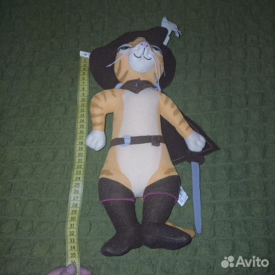 Мягкая игрушка Кот в сапогах