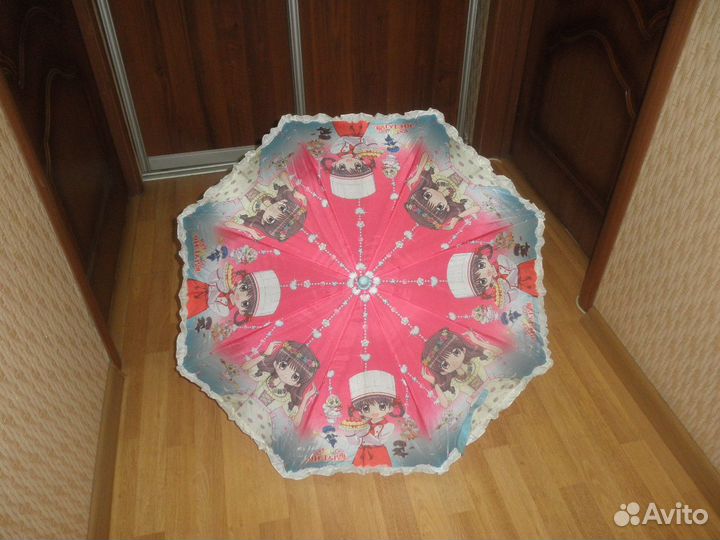 Детский зонт/трость, для девочки