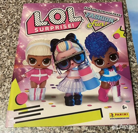 Наклейки Panini Лол L.O.L surprise Fashion fun