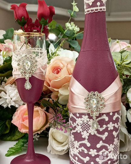 Стеклянная бутылка 0 5