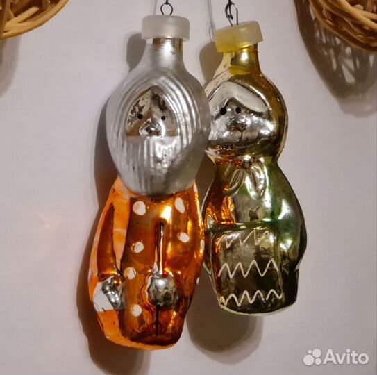 Ёлочные игрушки СССР