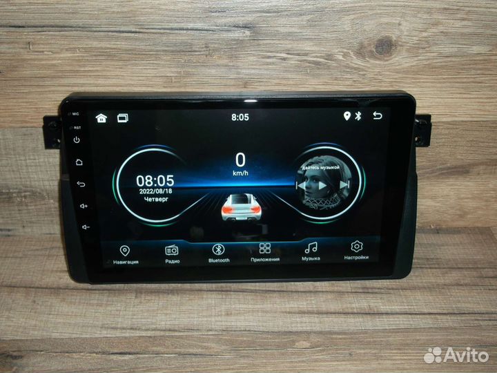 Магнитола BMW E46 Android GPS WiFi