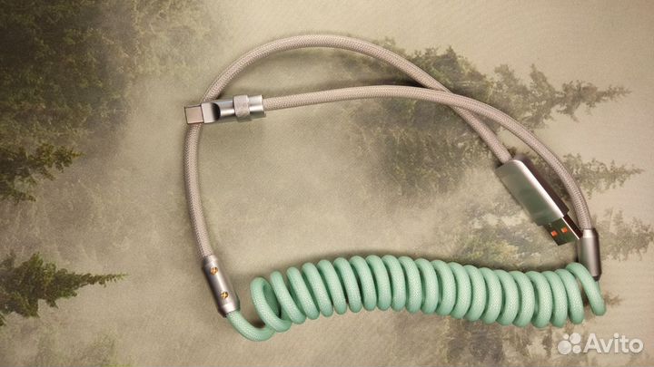 Кастомный кабель для клавиатуры USB Type C