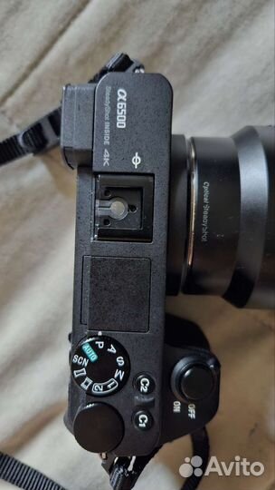 Зеркальный фотоаппарат sony а 6500 с объективом