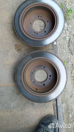 Тормозные диски задние на mitsubishi outlander xl