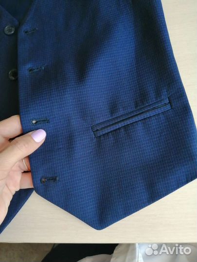 Школьная форма синяя