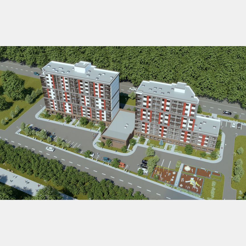 1-к. квартира, 33,5 м², 4/11 эт.